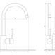 Змішувач для кухні Globus Lux LAZER GLLR-0203S-1-ONIX 19221 фото 5