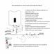 Водонагрівач електричний Thermo Alliance 100 л плоский вертикальний, мокрий ТЕН 2 кВт (0,8+1,2) 2529511680 фото 9