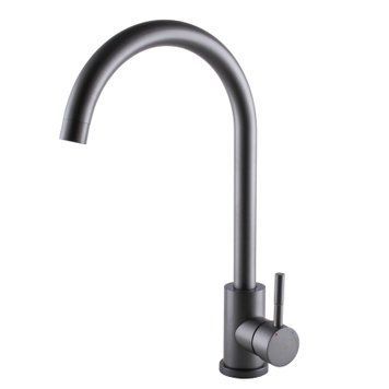 Змішувач для кухні Globus Lux ALPEN SBT1-203S-GRAY 22217 фото