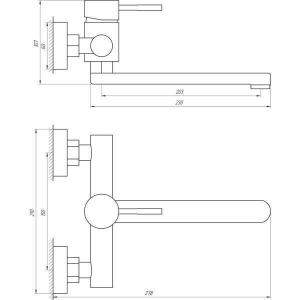 Змішувач для кухні Globus Lux ALPEN SBT1-104 17530 фото