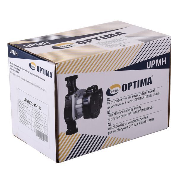 Насос циркуляційний енергоощадний Optima PRIME UPMH 32-90AUTO 180мм + гайки 27877 фото