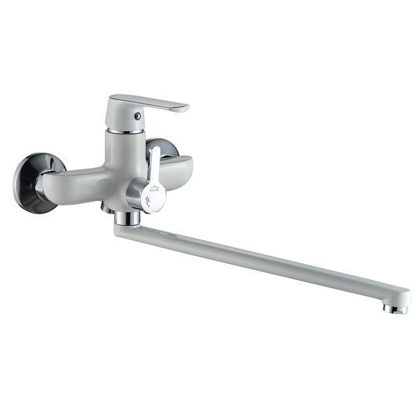 Змішувач для ванної Globus Lux Laguna GLA-0208-7-WHITE EURO 22568 фото