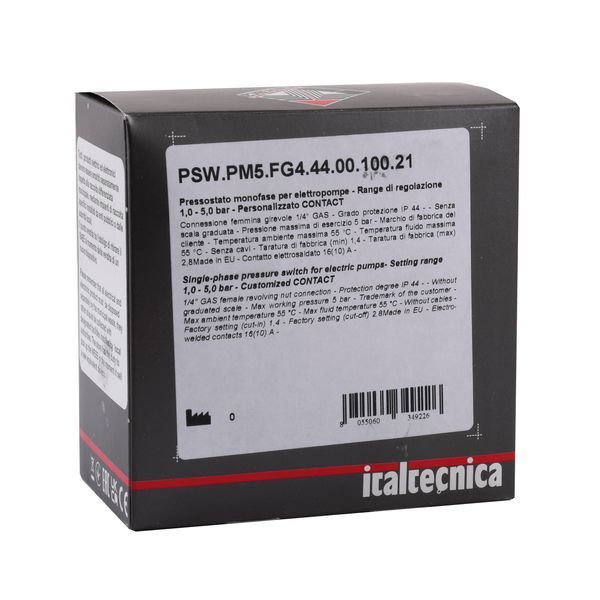 Реле тиску Italtecnica PM-5 G 24441 фото