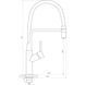 Змішувач для кухні Globus Lux DENVER Flex GDF-32-08-06 24665 фото 8