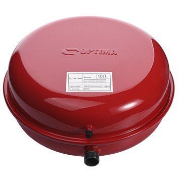 Бак Optima плоский для систем опалення10 л 3924 фото