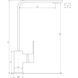 Змішувач для кухні Globus Lux SHK-203S-M 16982 фото 4